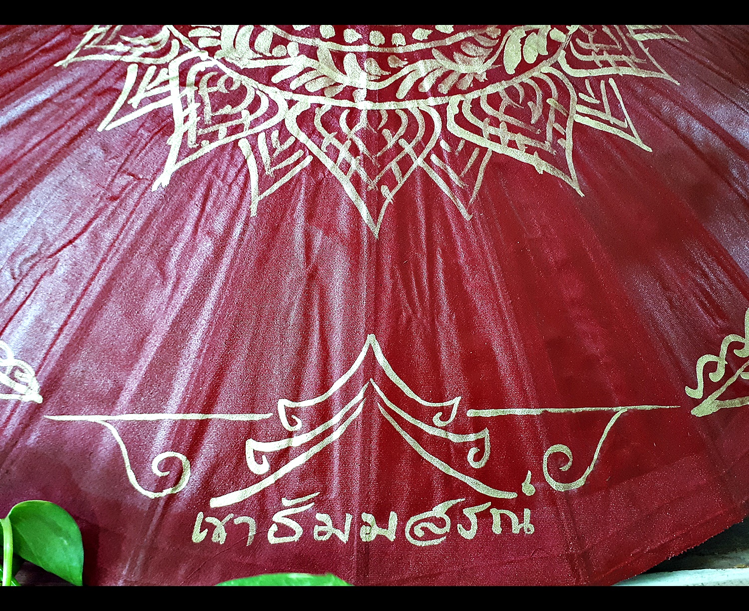 ร่ม หลวงพ่อเอก สำนักสงฆ์เขาธัมมสรณ์ ปี2560