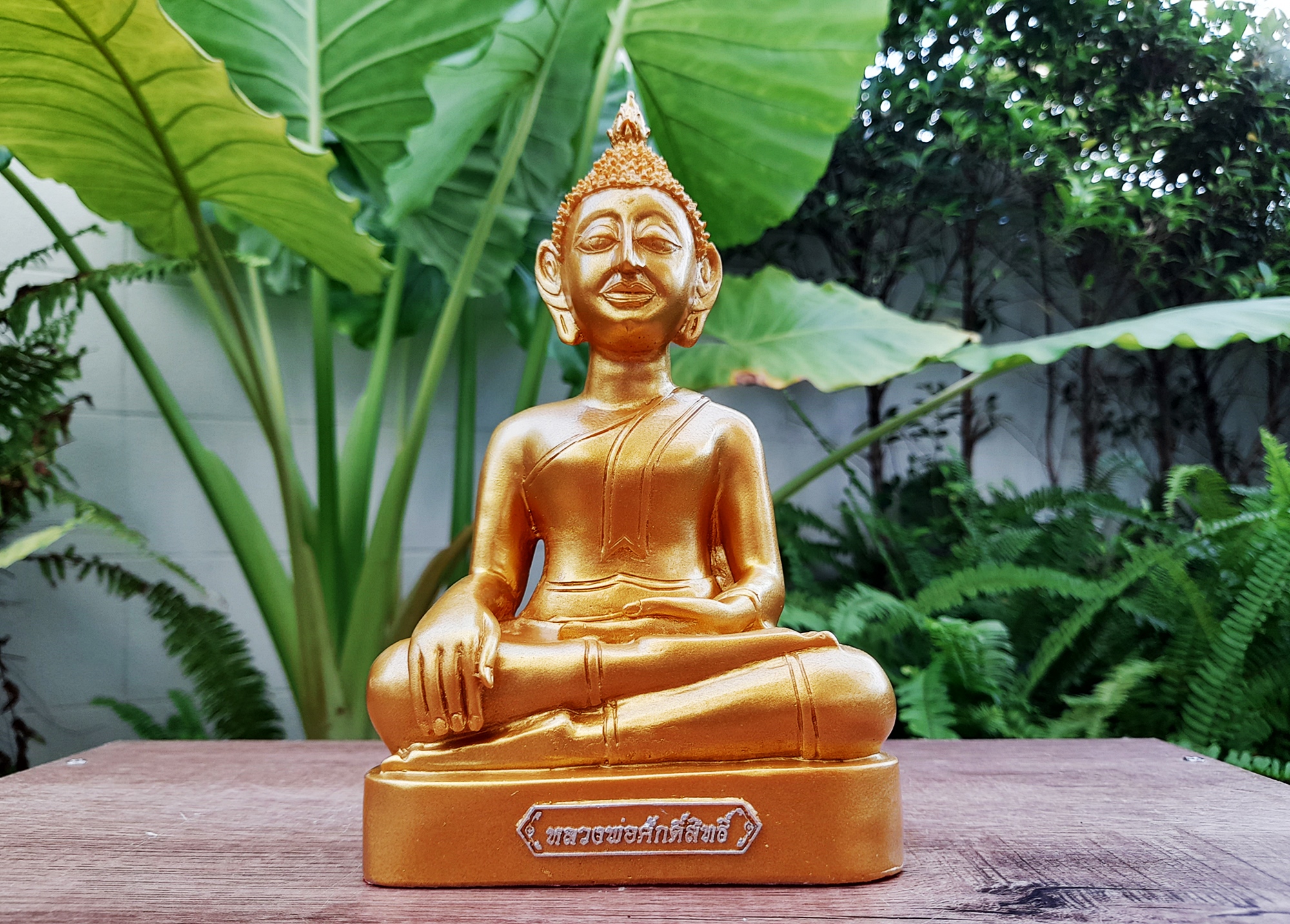 รูปหล่อ หลวงพ่อศักสิทธิ์ วัดท่าซุง (พระบูชา ขนาดตั้งบูชา หน้าตัก5นิ้ว สูง8นิ้ว) ปี2561 - หลวงพ่อเล็ก วัดท่าขนุน ร่วมปลุกเสก