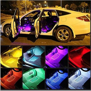 ไฟส่องเท้าติดรถยนต์ไฟRGBติดห้องโดยสารรถยนต์