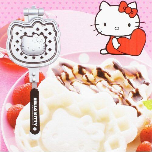 แม่พิมพ์วาฟเฟิลสำหรับเตาแก๊ส Hello Kitty Waffle Mold