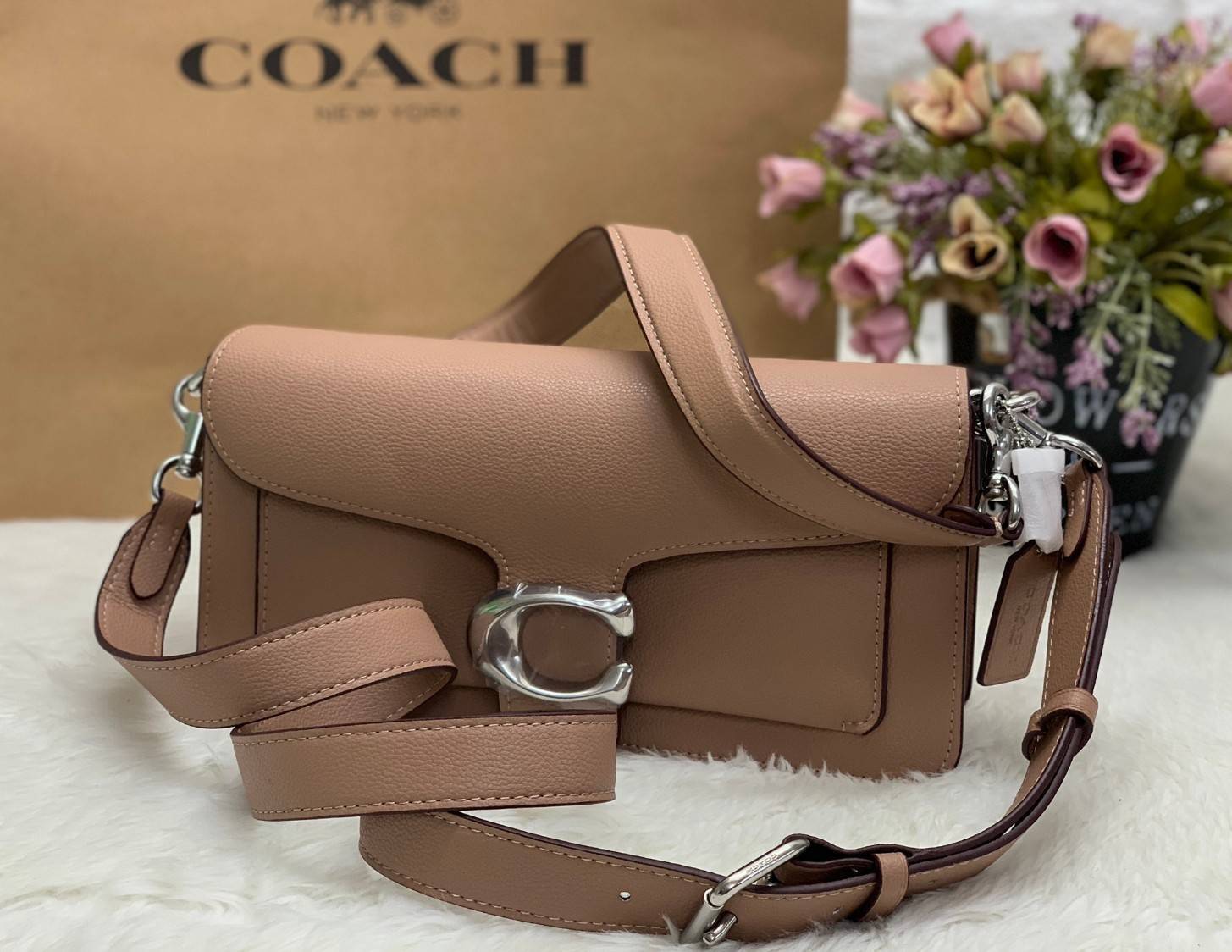 COACH TABBY26 SHOULDER & CROSSBODY BAG [F73995] (แอดไลน์ก่อนสั่งซื้อ)
