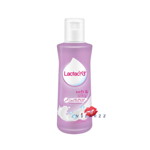 (สีม่วง) Exp.11/27 Lactacyd Soft & Silky 150mL แลคตาซิคผลิตภัณฑ์ทำความสะอาดจุดซ่อนเร้นอย่างอ่อนโยน ป้องกันกลิ่นไม่พึ่งประสงค์ มั่นใจตลอดวัน