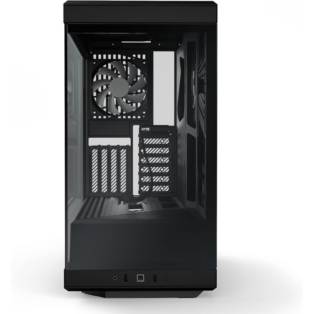 HYTE Y40 Modern Aesthetic Panoramic Tempered Glass Mid-Tower ATX Computer Gaming