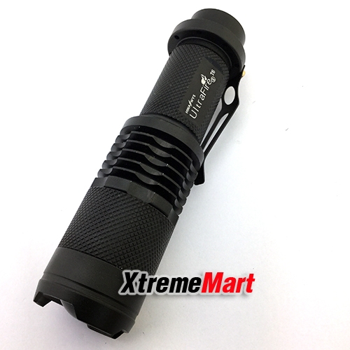 ชุดเซตไฟฉายซูม UltraFire รุ่น FA-5104B แสงสีขาว XML T6 LED Zoom Flashlight (Version 2)