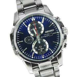 Seiko SSC085P1 Seiko Solar Alarm Chronograph