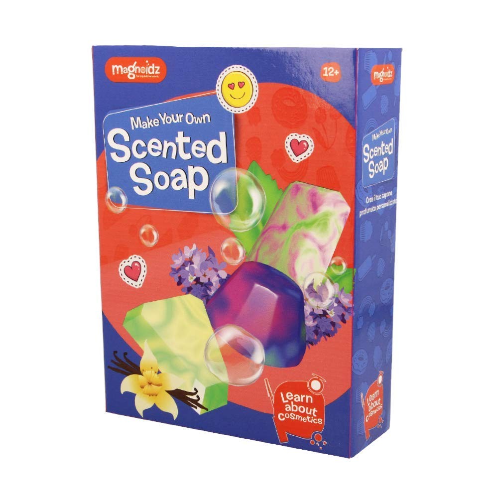 ชุดอุปกรณ์ทดลองผลิตสบู่ Magnoidz Learn about Cosmetics - Make Your Own Scented Soap Science Kit