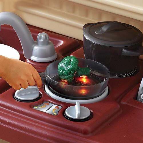 ชุดครัวจำลอง Step2 LifeStyle Custom Kitchen (Brown)