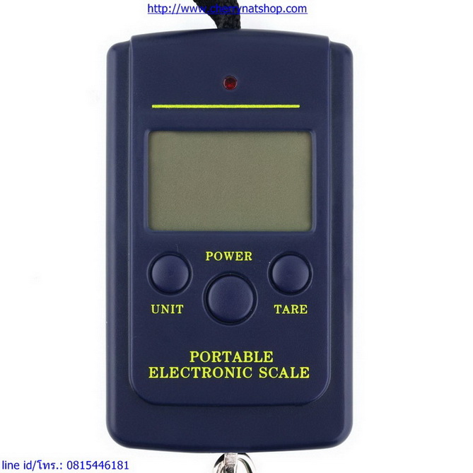 ตาชั่งดิจิตอลแบบพกพา เครื่องชั่งน้ำหนักแบบแขวน