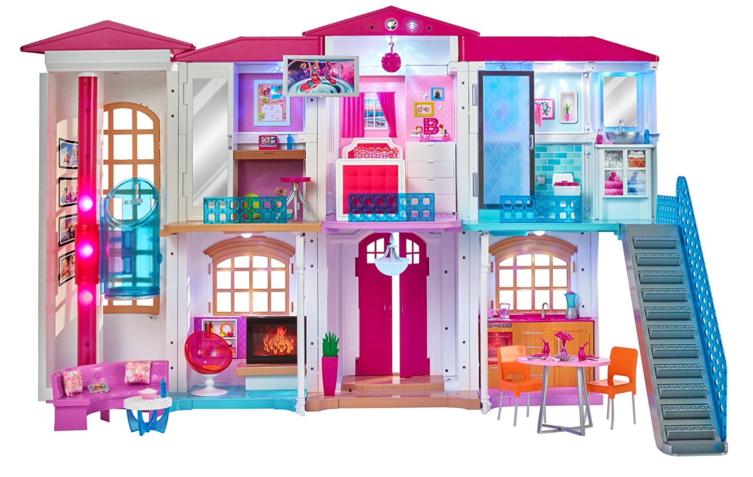 บ้านบาร์บี้หลังยักษ์พร้อมเทคโนโลยีสุดล้ำ Barbie Barbie Hello Dreamhouse