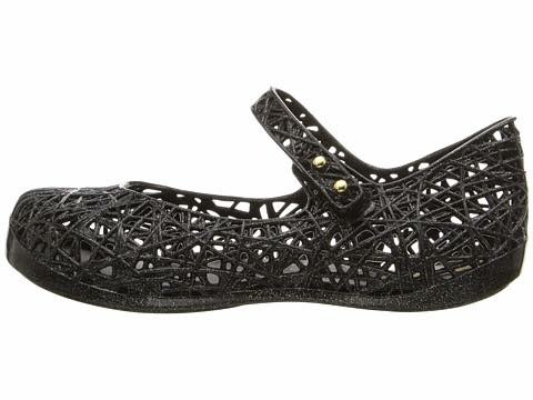 รองเท้ารังนกยอดฮิตสำหรับลูกสาว Mini Melissa Campana Zig Zag VI (Black)