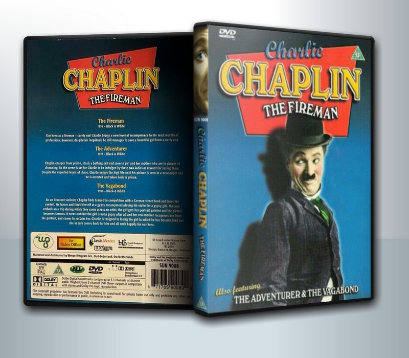 ชาลี แชปลิน ตอน นักดับเพลิง The Fireman (1916) [พากษ์อีสาน] ( 1 DVD )