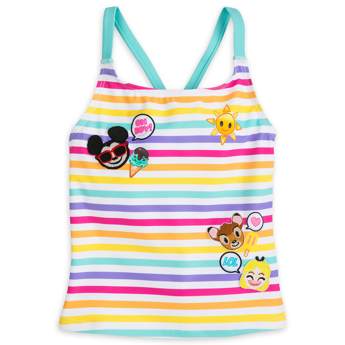 ชุดว่ายน้ำสำหรับเด็ก Disney Swimsuit for Girls (Disney Emoji)