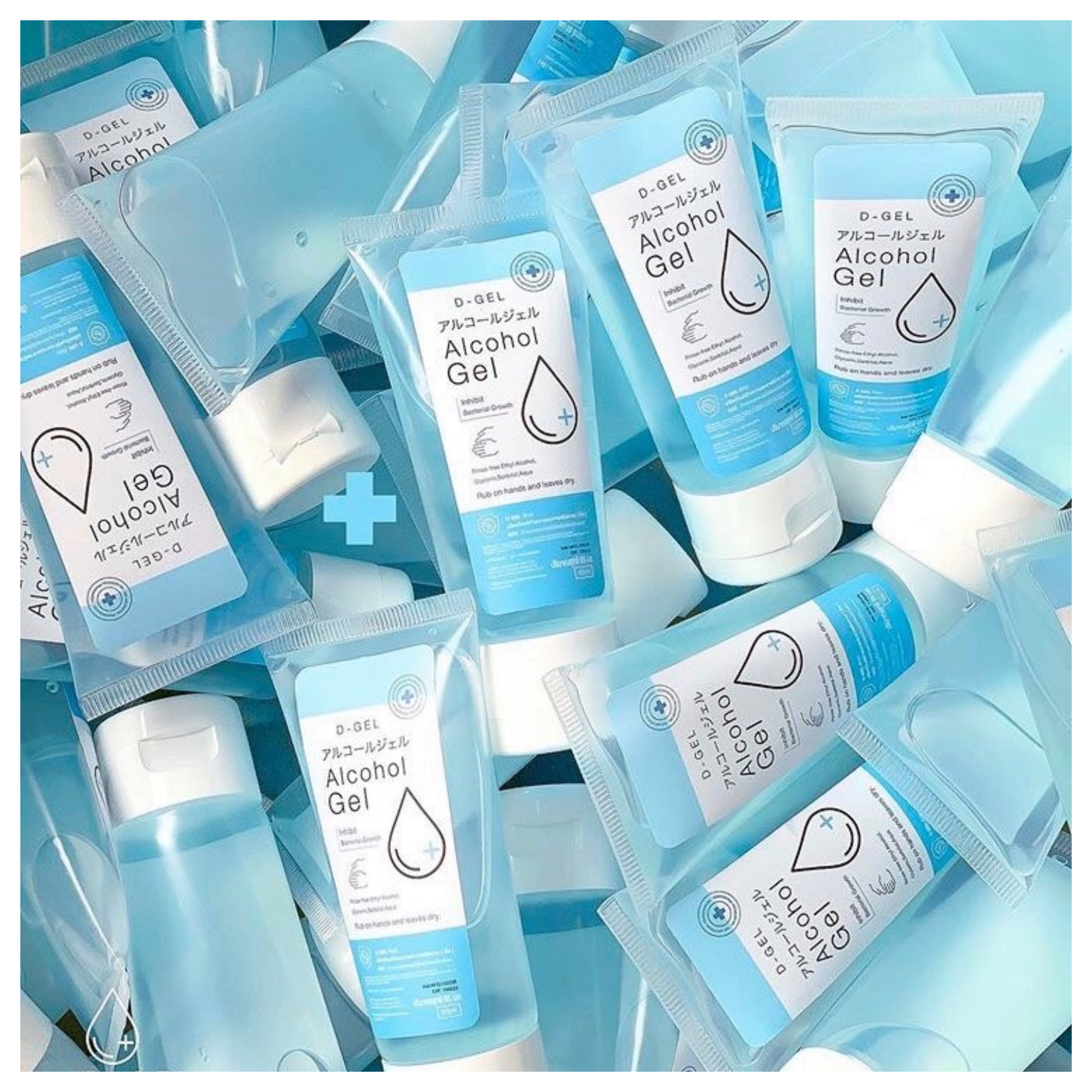 เจลทำความสะอาดมือและกำจัดเชื้อโรค DD-Gel Alcohol Gel