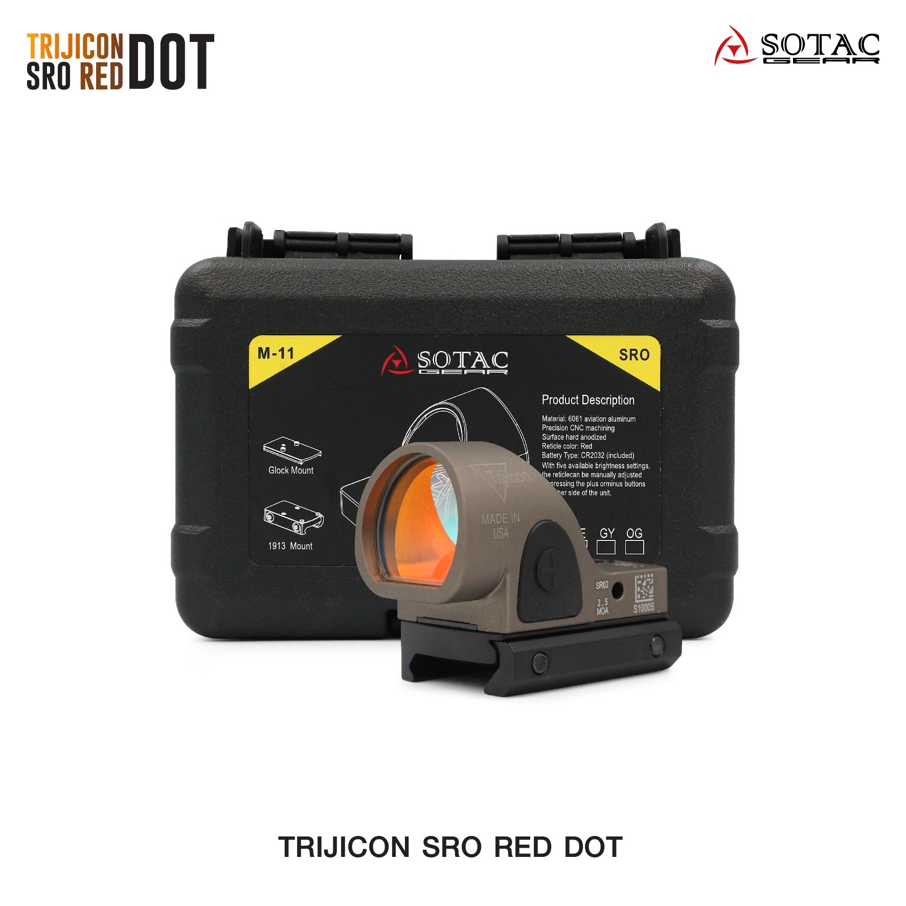 🇹🇭⫸ Trijicon SRO Red Dot