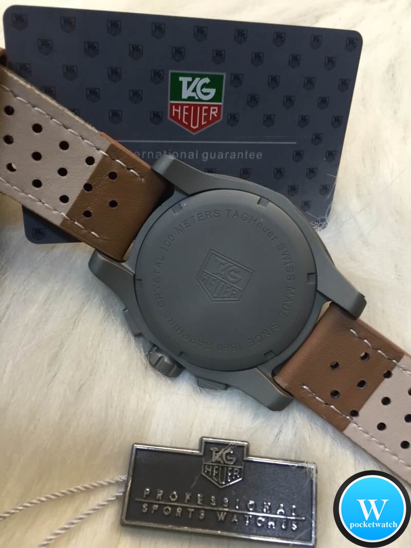 นาฬิกา Tag Heuer carrera mp4 12c chronograph black สายหนังแท้