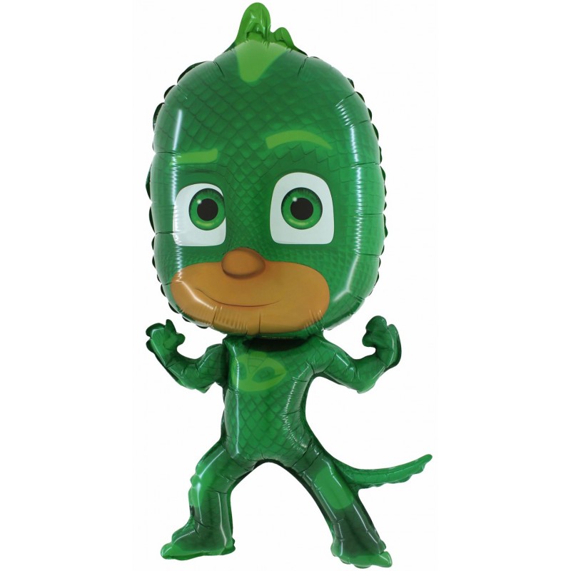 ลูกโป่งฟอล์ย PJ Masks Gekko Balloon ขนาด 36 นิ้ว (ไม่ได้อยู่ใน original package)