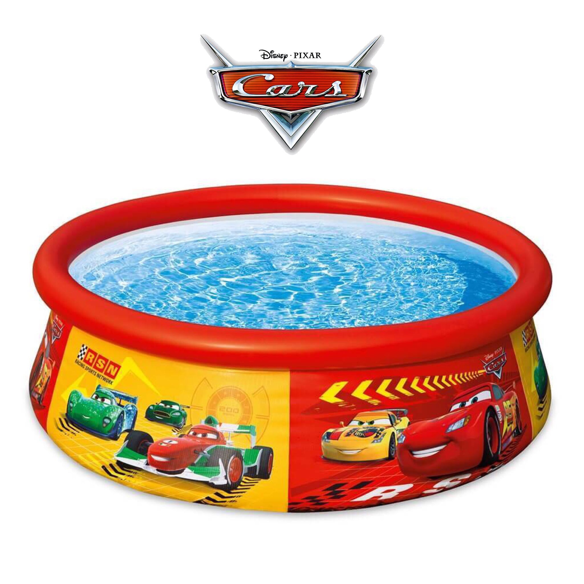 สระน้ำเป่าลมสำหรับเด็ก Intex Disney Cars Easy Set Pool