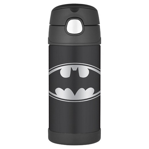 กระติกน้ำสเตนเลสรักษาอุณหภูมิ Thermos Batman FUNtainer Vacuum Insulated Stainless Steel Bottle 12OZ