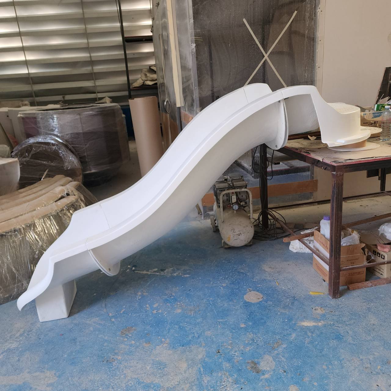 รางสไลเดอร์ไฟเบอร์กลาส รางสไลเดอร์เด็ก