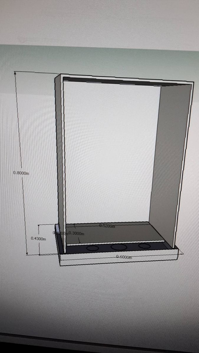 ตู้กระจก ตู้พระ ครอบพระ ตู้ไฟ กันฝุ่น ไฟส่องสว่าง2ดวง (ขนาดพระสำหรับองค์ใหญ่ หน้าตัก12นิ้ว) (งานสั่งทำใช้เวลาในการทำ 10วัน)
