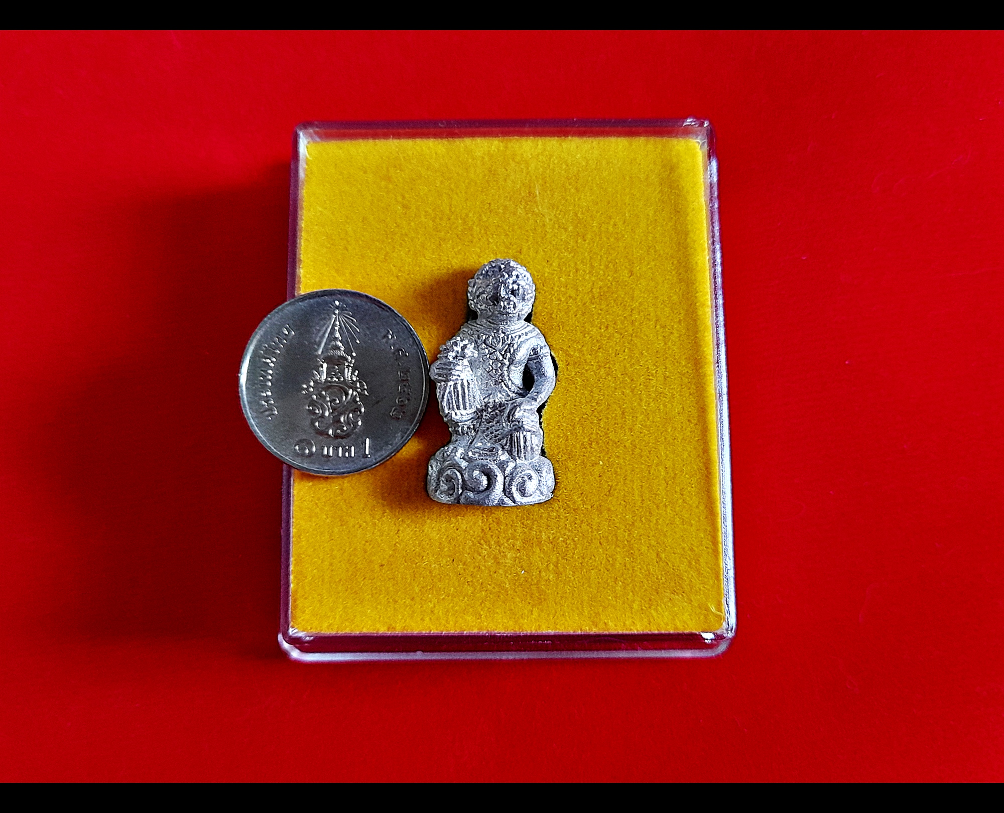 มัจฉานุ (ขนาดพกพา) เนื้อชิน ปี2557 #รับประกันแท้และทัน - หลวงพ่อคูณ ปริสุทโธ วัดบ้านไร่ จ.นครราชสีมา