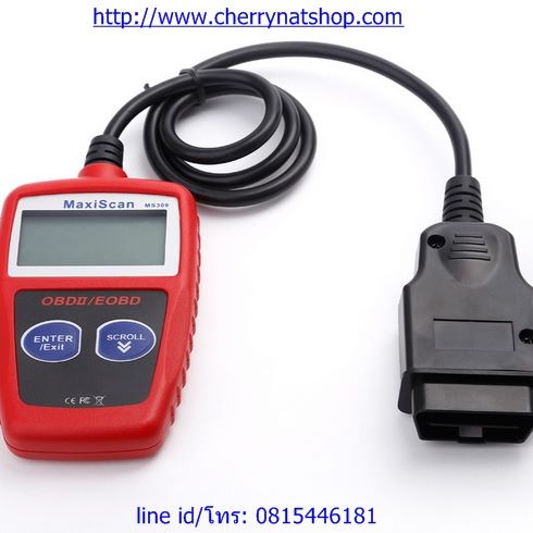 ต่อกับรถไม่ได้รับคืน maxiscan MS309 เครื่องสแกนอ่าน-ลบโค้ดobd2