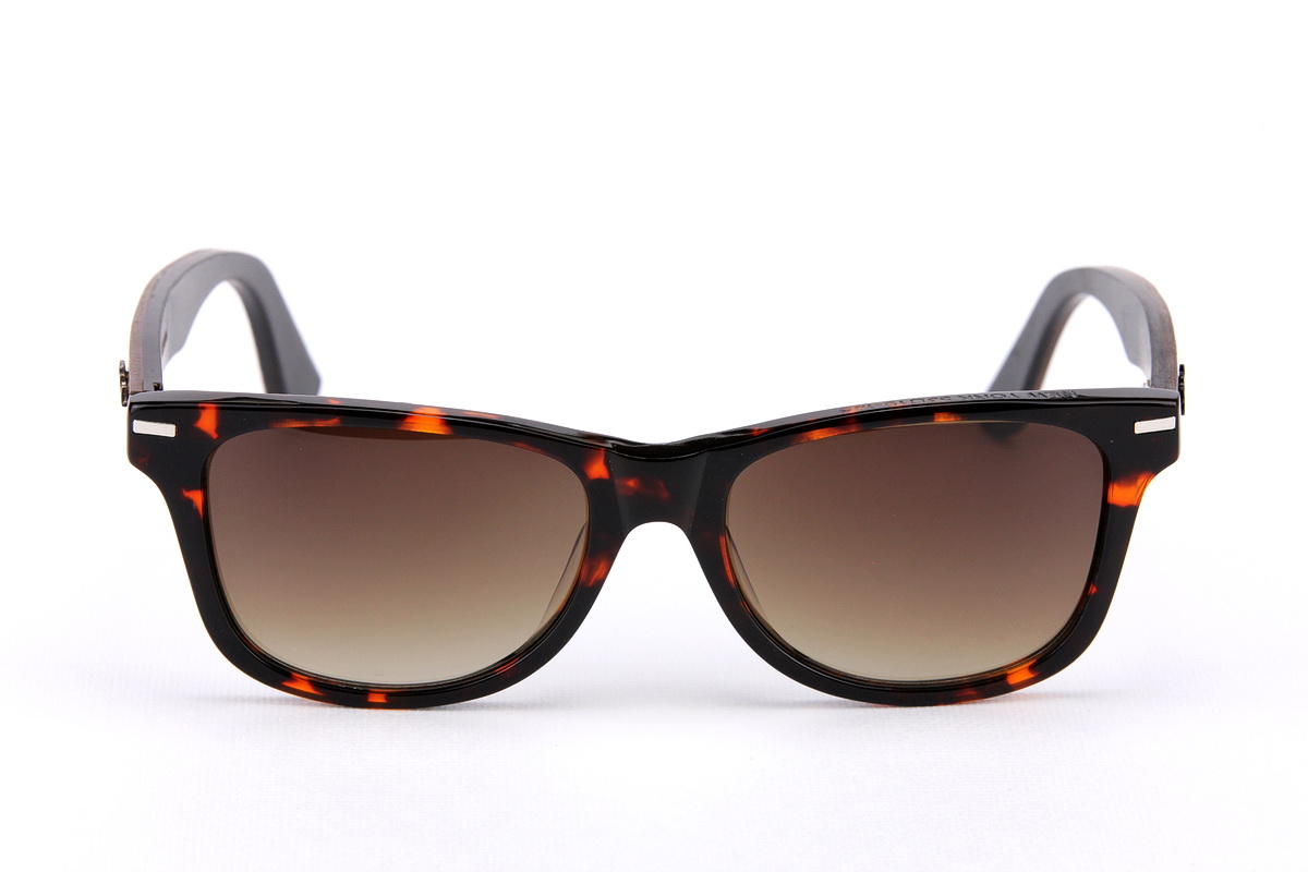 แว่นกันแดดขาไม้ Weekend Duet Collection New York Havana (Dark)