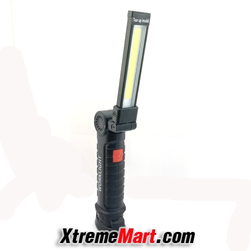 ไฟฉายโคมพับได้ COB Work Lights พร้อมแม่เหล็กและที่แขวน สำหรับซ่อมรถ ตั้งแคมป์ Fodable Repairing Lights