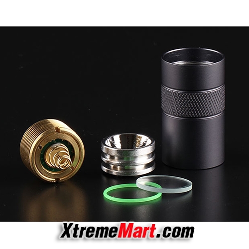 ไฟฉาย Convoy S2+ Gray Cree XML2 U2-1B 7135x8 แสงสีขาว 3/5 โหมด 1000LM Flashlight (สีเทา)