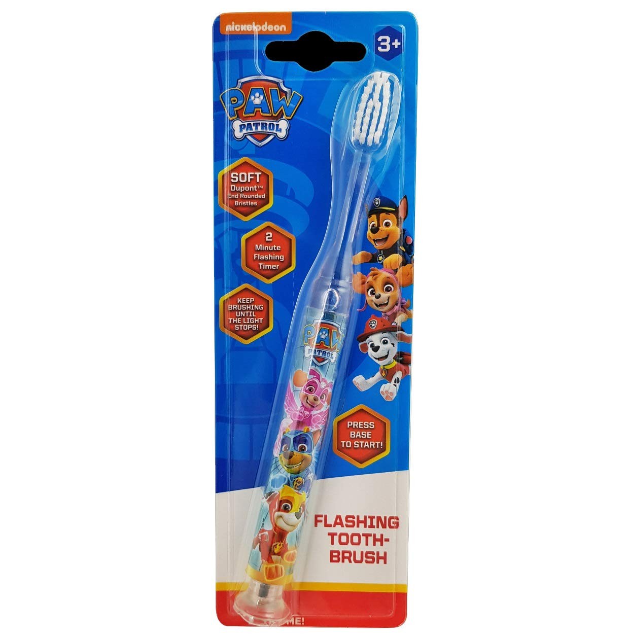 แปรงสีฟันพร้อมแสงไฟบอกเวลา KOKOMO Paw Patrol Battery-Operated Flashing Toothbrush (2020)