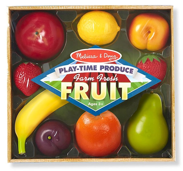 ชุดของเล่นผลไม้จำลอง Melissa & Doug Play-Time Produce - Farm Fresh Fruit