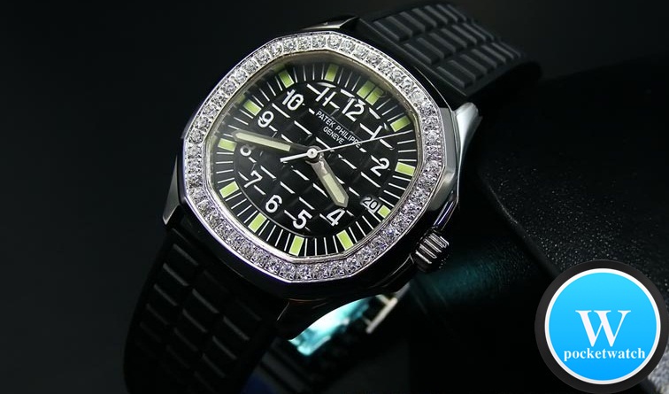 นาฬิกา Patek Philippe Lady Aquanaut Luce Ref. 5067A หน้าปัดดำ