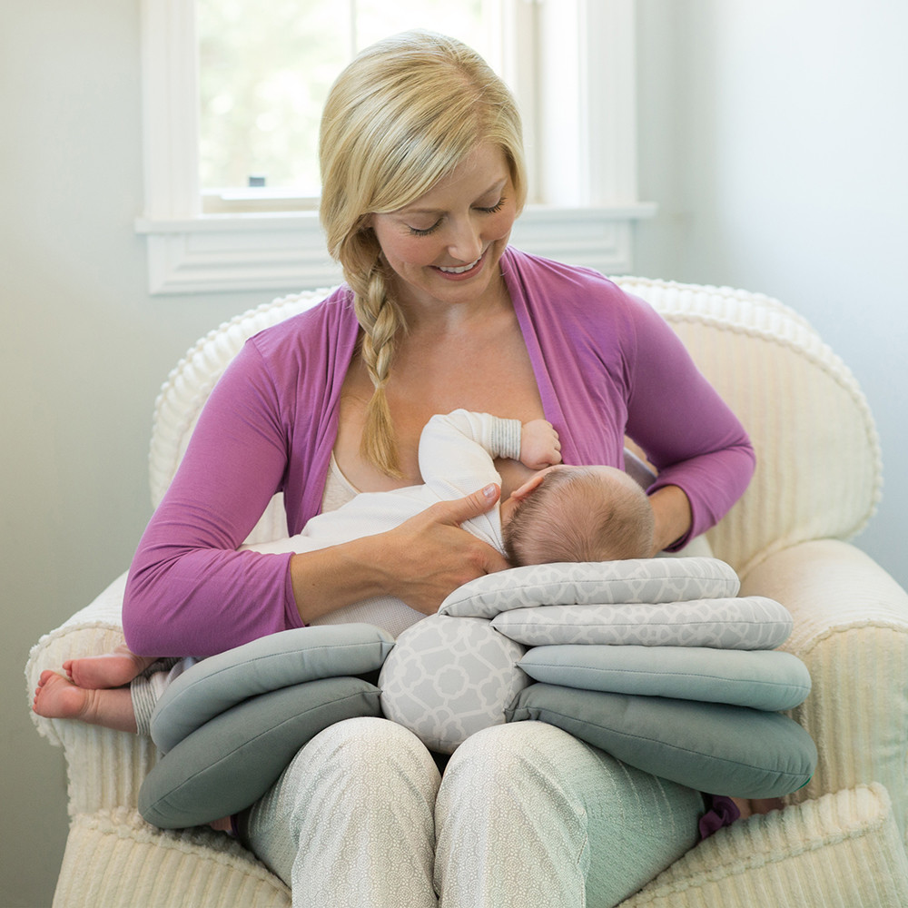 หมอนให้นมแบบปรับระดับได้ JJ Ovce Elevate Adjustable Nursing Pillow