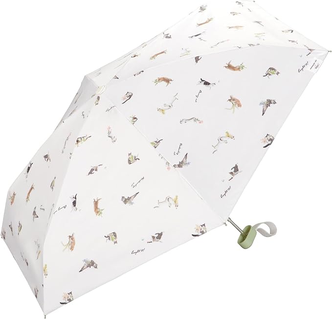 (น้องแมวดอกไม้ สีเขียว 0782) WPC x Masayuki Oki Florist Cat Collection ร่มกัน UV แบรนด์ดังจากญ๊่ปุ่นที่มีจุดเด่นเรื่องความคงทนแข็งแรง แต่น้ำหนักเบา ขนาดเล็กพกพาง่าย มาในคอลเลกชั่นสุดน่ารัก