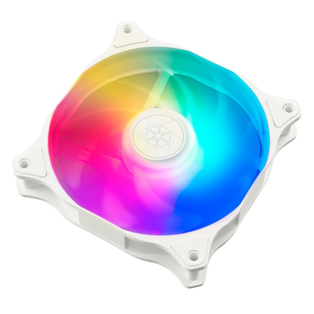 FAN CASE 120mm SilverStone Air Blazer 120RW ARGB White edition รับประกันศูนย์ไทย1ปี Air Blazer 120R series