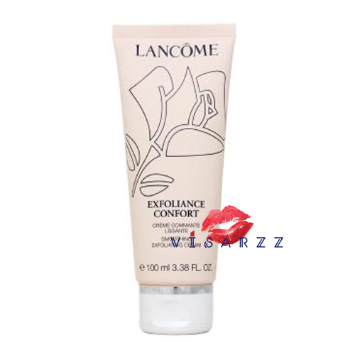 (โล๊ะสต๊อกลดมากกว่า 85% Mfg2012) Lancome Exfoliance Confort Smoothing Exfoliating Cream Cosmetic 100ml ขนาดปกติ สครับขัดผิวหน้าสูตรอ่อนโยน ขจัดเซลล์ผิวที่เสื่อมสภาพอย่างอ่อนโยน เผยผิวใหม่อย่างนุ่มนวล ให้ผิวกระจ่างใส เรียบเนียน อุดมด้วยส่วนผสมที่มอบความชุ่