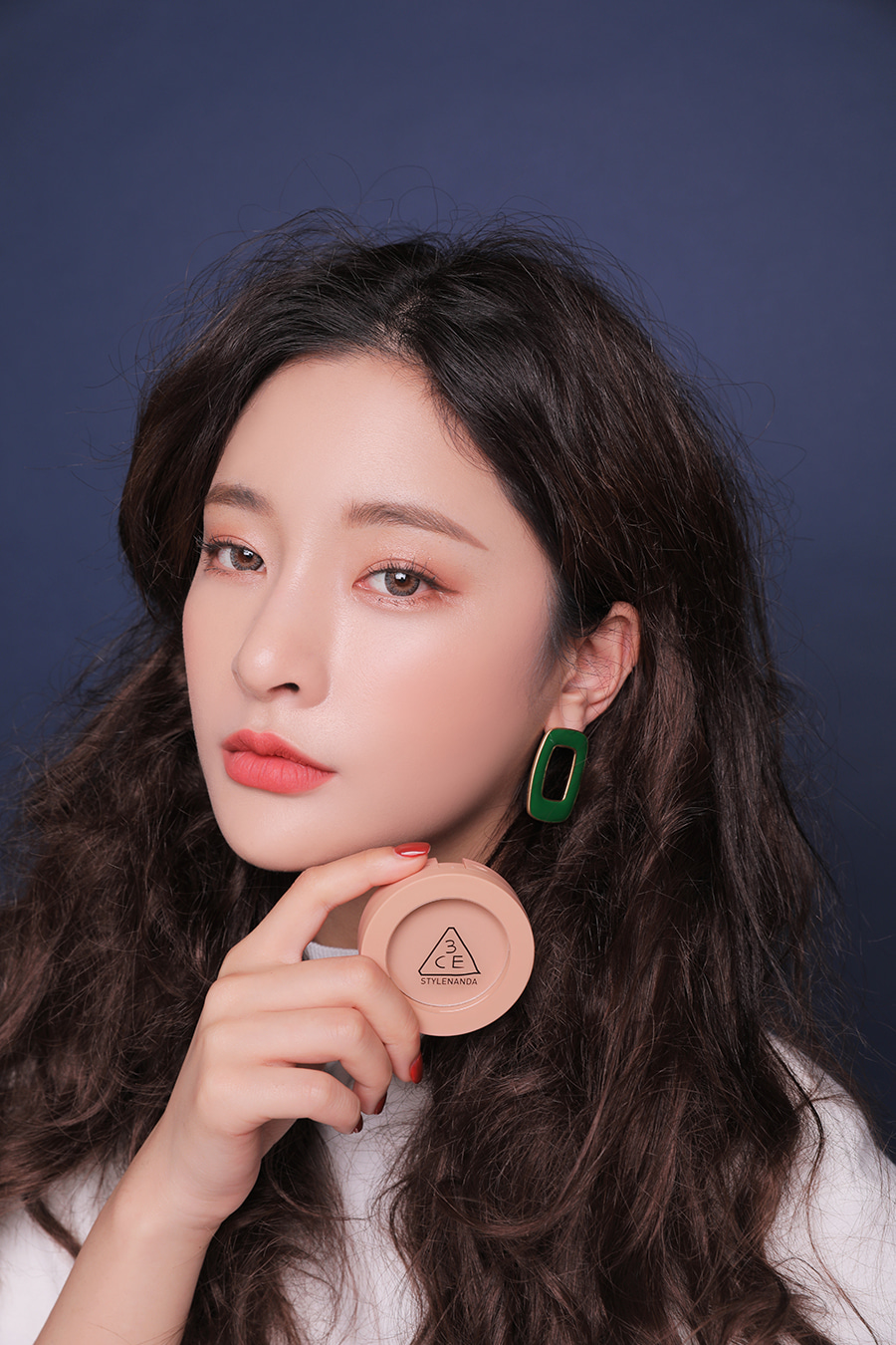 3CE Mood Recipe Face Blush #Nude Peach บรัชออนเนื้อนุ่มสีละมุนหวานๆ ใหม่ล่าสุด