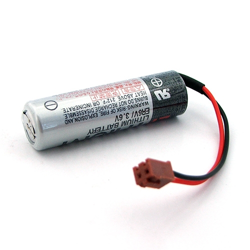 แบตเตอรี่ TOSHIBA ER6VCT CS1W-BAT01 OMRON 3.6V 2400mAh Lithium PLC Industrial Battery w/Plug (ก้อนละ)