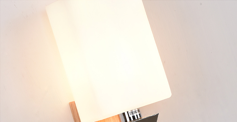 โคมไฟติดผนังภายในโมเดิร์นฐานไม้ [MGSS934]