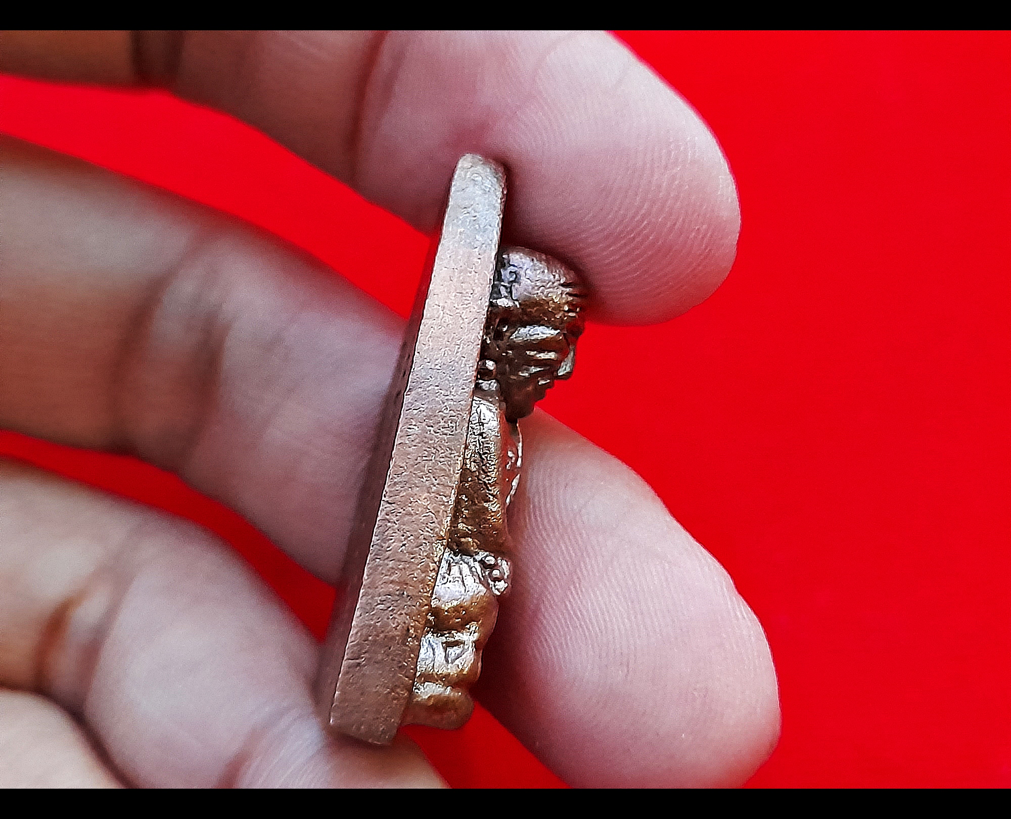 หลวงปู่ทวด(พิมพ์เต่ารีด) หลังพิมพ์ลายเซ็น เนื้อผสมชนวน ปี253X (ตอกเลขตอกโค็ด) #รับประแท้และทัน - สมเด็จพระสังฆราช พระญาณสังวร วัดบวรนิเวศ