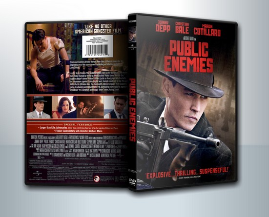 Public Enemies วีรบุรุษปล้นสะท้านเมือง ( 1 DVD )