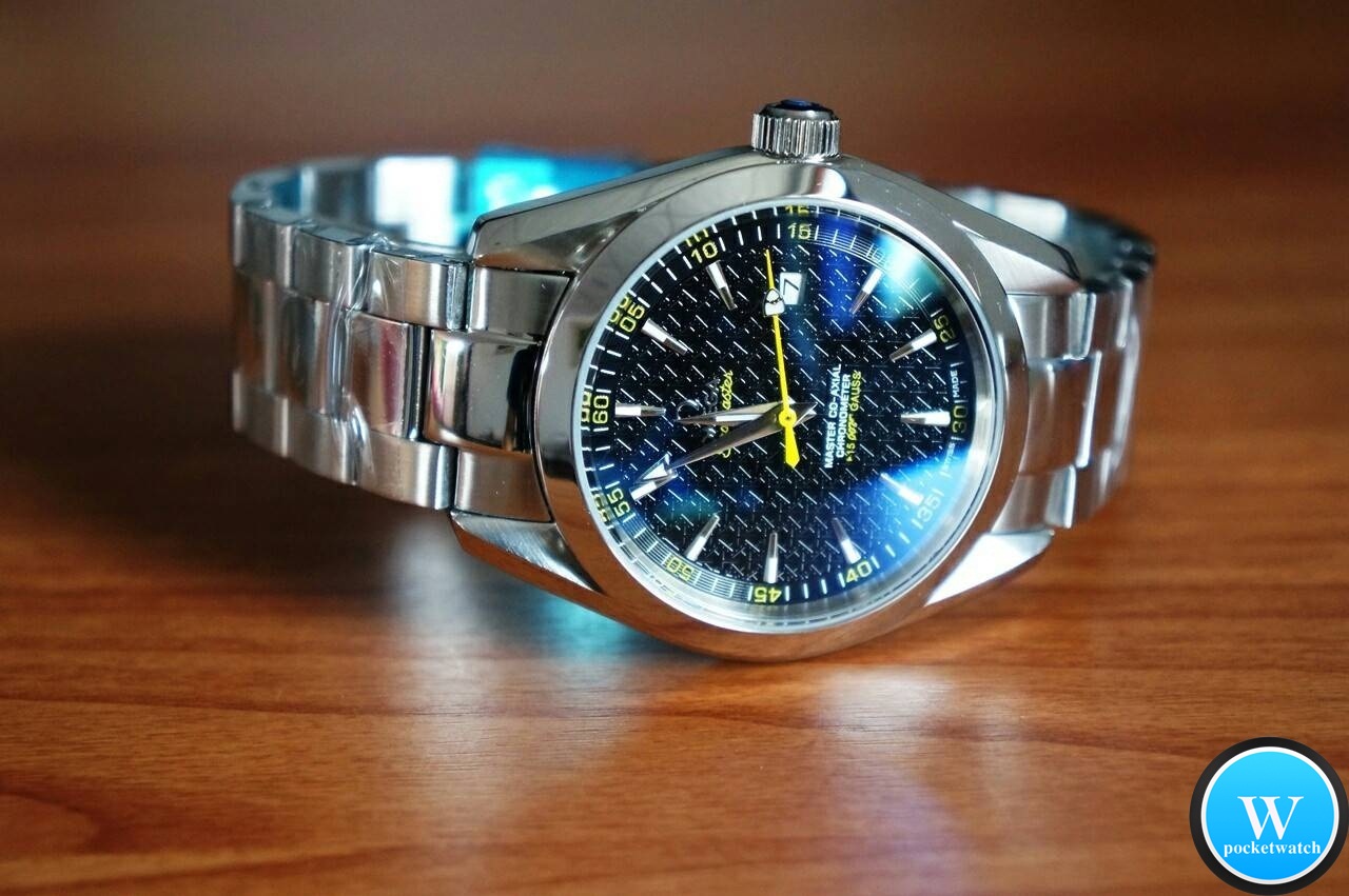 นาฬิกา Omega รุ่น Seamaster 007 Limited Edition สายแสตนเลสหน้าดำ แท้