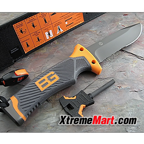 มีดใบFixed GERBER BEAR GRYLLS ULTIMATE FIXED BLADE Knife Model BG-31-000751 ของแท้ 100% นำเข้าจาก USA