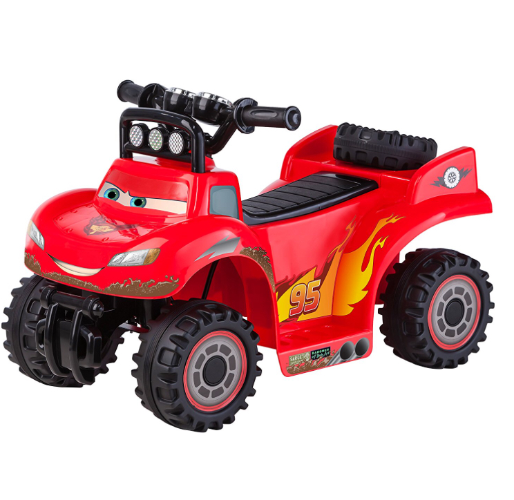 รถแบตเตอรี่สำหรับเด็กเล็ก Kid Trax Disney / Pixar Cars2 RS500 6V Quad Powered Ride-On