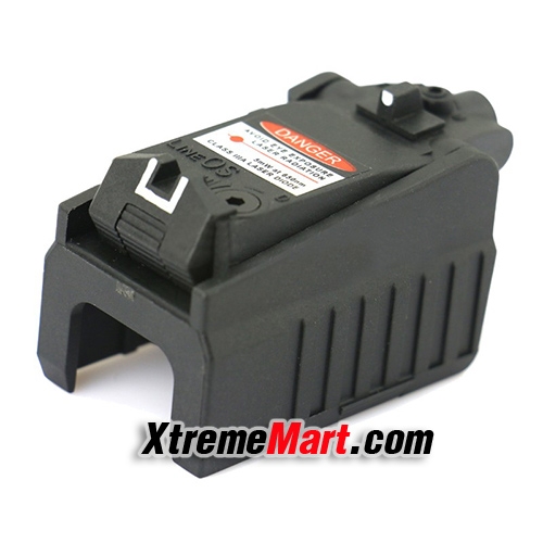เลเซอร์ติดปืน Magnetic Detachable Laser Sight For Glock 17 18C 22 34 Series