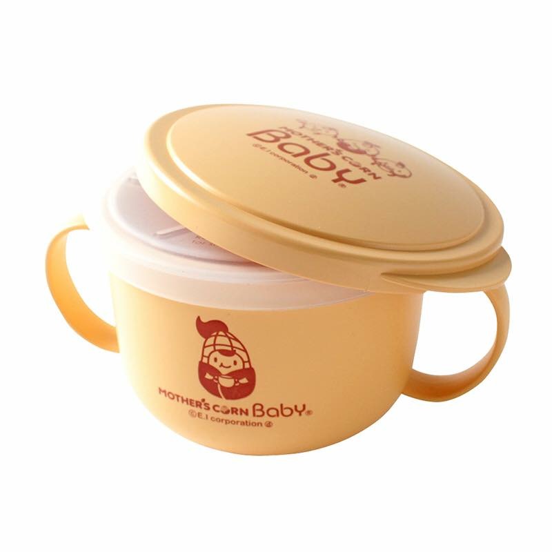 ถ้วยบรรจุอาหารและขนมจากข้าวโพดปลอดสารพิษ Mother's Corn Baby Picnic Snack Cup Set