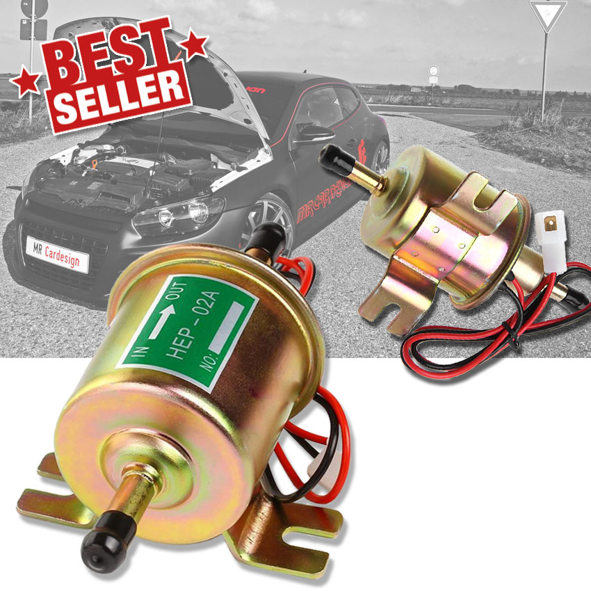Elit ปั๊มติ๊ก ปั๊มเชื้อเพลิงน้ำมันแรงดัน สำหรับรถดีเซลและเบนซิน 12V Universal Gasoline&Diesel Fuel Pump 12V