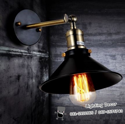 โคมไฟจานวินเทจ - เล็ก