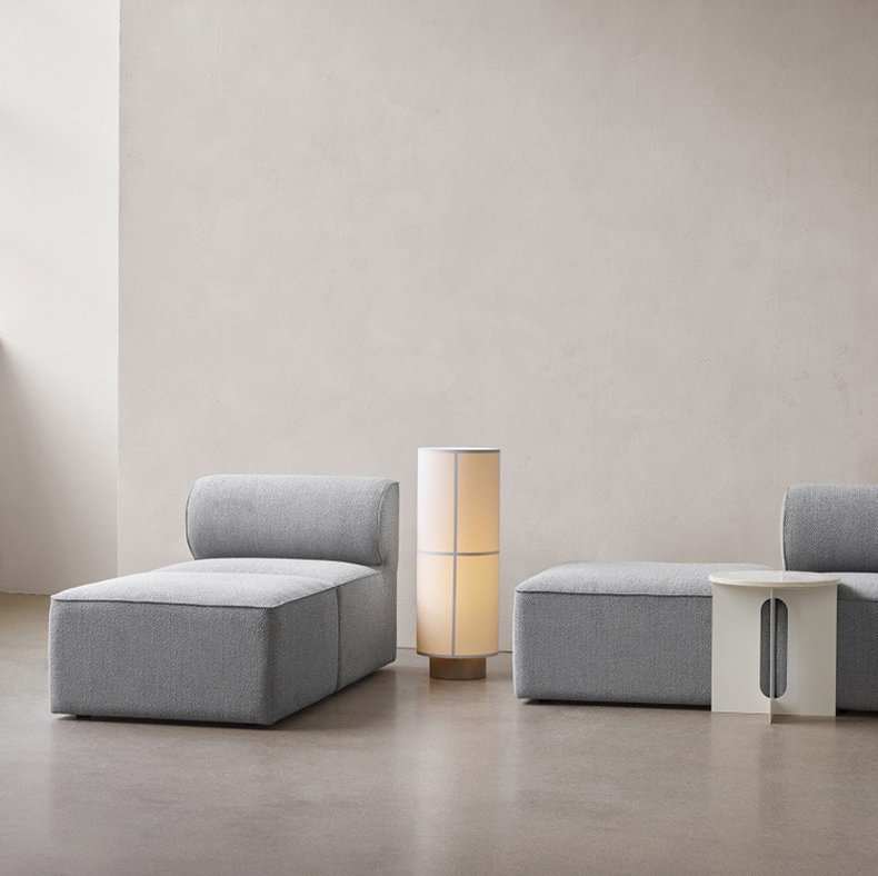 โคมไฟระย้าผ้า รูปทรงกระบอกสไตล์ญี่ปุ่น โยจิ (Yoji) โคมไฟตกแต่งโรงแรมบาร์ระดับไฮเอนด์ โคมไฟโมเดิร์น