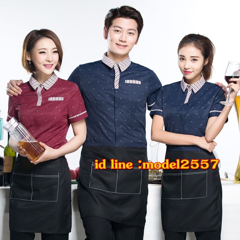 F6011023 เสื้อพนักงานต้อนรับ เสื้อพนักงานโรงแรม เสื้อฟอร์มพนักงาน ชุดฟอร์มพนักงาน SKU-00531